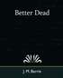Better Dead