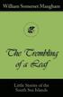 Trembling of a Leaf (Little Stories of the South Sea Islands)