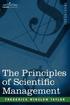 Principles of Scientific Management