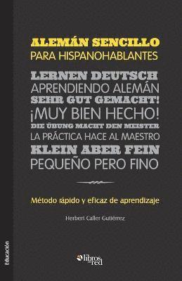 Aleman Sencillo Para Hispanohablantes. Metodo Rapido y Eficaz de Aprendizaje (häftad)