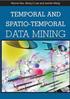 Temporal and Spatio-temporal Data Mining