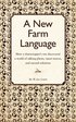 New Farm Language: How a sharecropper's son discovered a world of talking plants, smart insects, and natural solutions