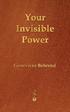 Your Invisible Power