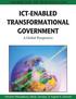 Handbook of Research on ICT-Enabled Transformational Government