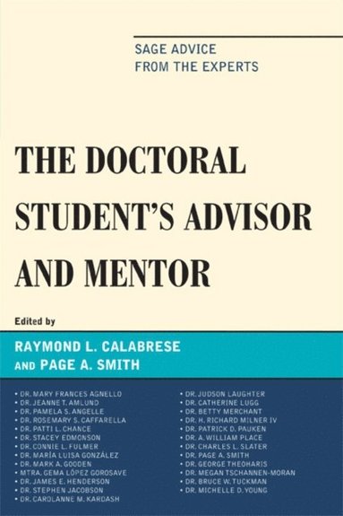 Doctoral Studentos Advisor and Mentor (hftad)