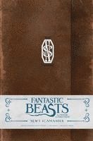 Fantastic Beasts and Where to Find Them: Newt Scamander Hardcover Ruled Journal (inbunden)