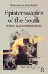 Epistemologies of the South