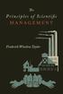The Principles of Scientific Management