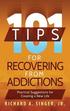 101 Tips for Recovering from Addictions