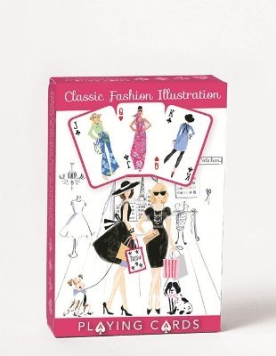 Classic Fashion Illustration Playing Cards (häftad)