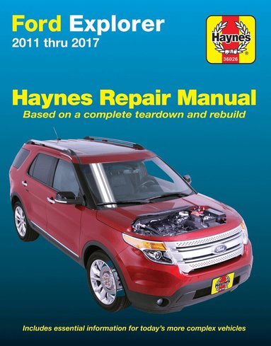Ford Explorer, 11-17 Haynes Repair Manual - Haynes Publishing - Häftad