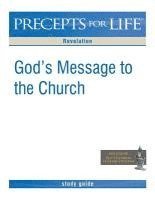 Precepts for Life Study Guide: God's Message to the Church (Revelation) (hftad)