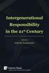 Intergenerational Responsibility in the 21st Century