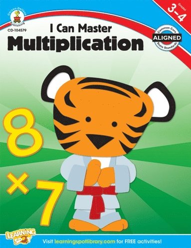 I Can Master Multiplication, Grades 3 - 4 (inbunden)