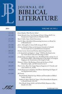 Journal of Biblical Literature 133.2, 2014 (hftad)