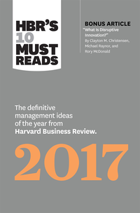 HBR''s 10 Must Reads 2017 (e-bok)