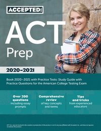 ACT Prep Book 2021-2022 with Practice Tests - Accepted - Häftad ...