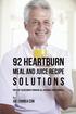 92 Heartburn Meal and Juice Recipe Solutions