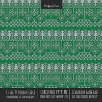 Christmas Pattern Scrapbook Paper Pad 8x8 Decorative Scrapbooking