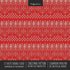 Christmas Pattern Scrapbook Paper Pad 8x8 Decorative Scrapbooking Kit for Cardmaking Gifts, DIY Crafts, Printmaking, Papercrafts, Red Knit Ugly Sweater Style