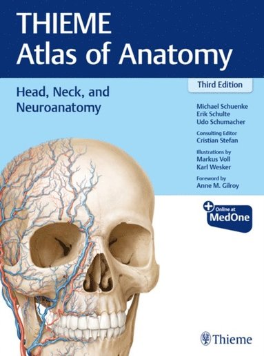 Head, Neck, and Neuroanatomy (THIEME Atlas of Anatomy) (inbunden)