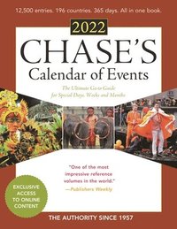 Chase's Calendar Of Events 2022 - Editors Of Chase's - Häftad (9781641435031) | Bokus