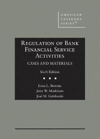 Regulation of Bank Financial Service Activities (inbunden)