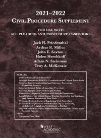 Civil Procedure Supplement, for Use with All Pleading and Procedure Casebooks, 2021-2022 (häftad)