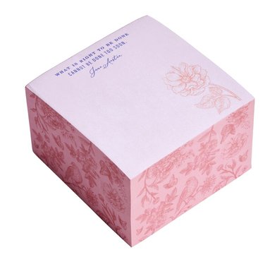 Jane Austen: What Is Right To Be Done Memo Cube (h�ftad)