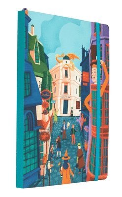 Harry Potter: Exploring Diagon Alley Softcover Notebook (inbunden)