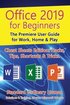 Office 2019 for Beginners