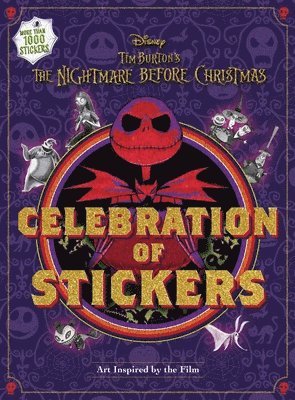 Disney Tim Burton's the Nightmare Before Christmas Celebration of Stickers (inbunden)