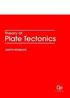 Theory of Plate Tectonics