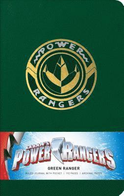 Power Rangers: Green Ranger Hardcover Ruled Journal (hftad)