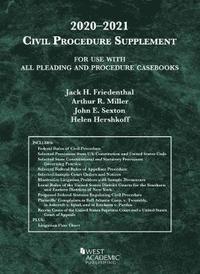 Civil Procedure Supplement, for Use with All Pleading and Procedure Casebooks, 2020-2021 (häftad)