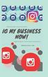 Ig My Business Now!!!!: A Quick Guide for Senior Citizen Netpreneur's