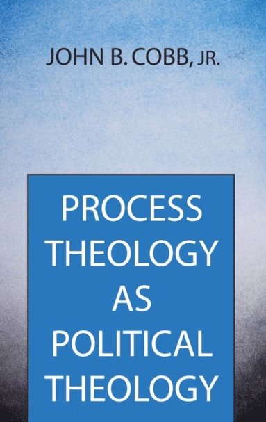 Process Theology as Political Theology (inbunden)