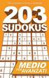 203 Sudokus: Un libro SUDOKU INTERMEDIO con soluzioni