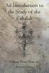 An Introduction to the Study of the Kabalah