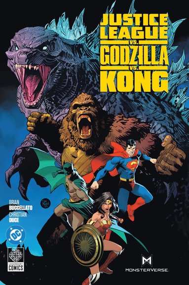 Justice League vs. Godzilla vs. Kong (hftad)