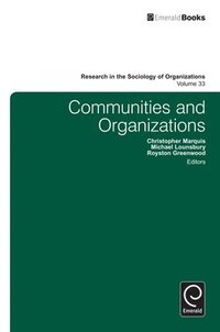 Communities and Organizations (inbunden)