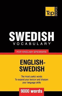 Swedish vocabulary for English speakers - 9000 words (inbunden)