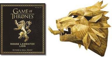 Game of Thrones Mask: House Lannister Lion (inbunden)