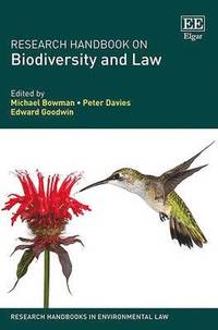 Research Handbook on Biodiversity and Law (inbunden)