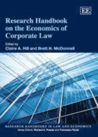 Research Handbook on the Economics of Corporate Law (e-bok)