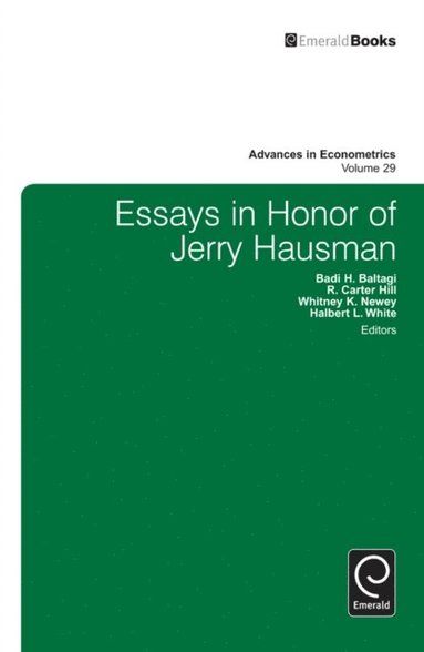 Essays in Honor of Jerry Hausman (e-bok)