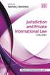Jurisdiction and Private International Law
