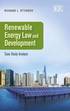 Renewable Energy law and Development