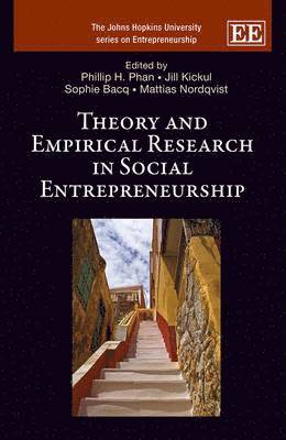 Theory and Empirical Research in Social Entrepreneurship (inbunden)