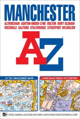 Manchester A-Z Street Atlas (Paperback) (häftad)